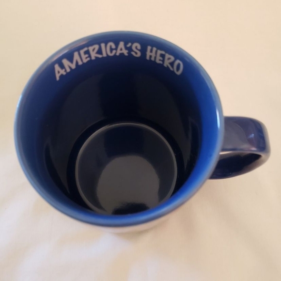 Superman “Americas Hero” Blue 16 Oz Coffee Mug/Cup - DC Comics - Extra Large - Picture 4 of 8